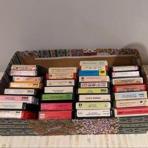 Vintage 8-Track Tape Lot of 31